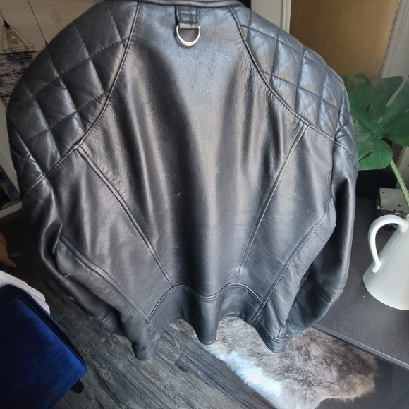 Mango leather jacket - Picture 6 of 7